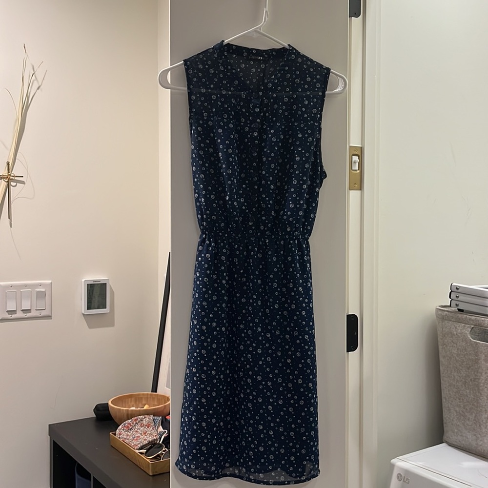 Paper Moon Navy Blue Sleeveless Dress